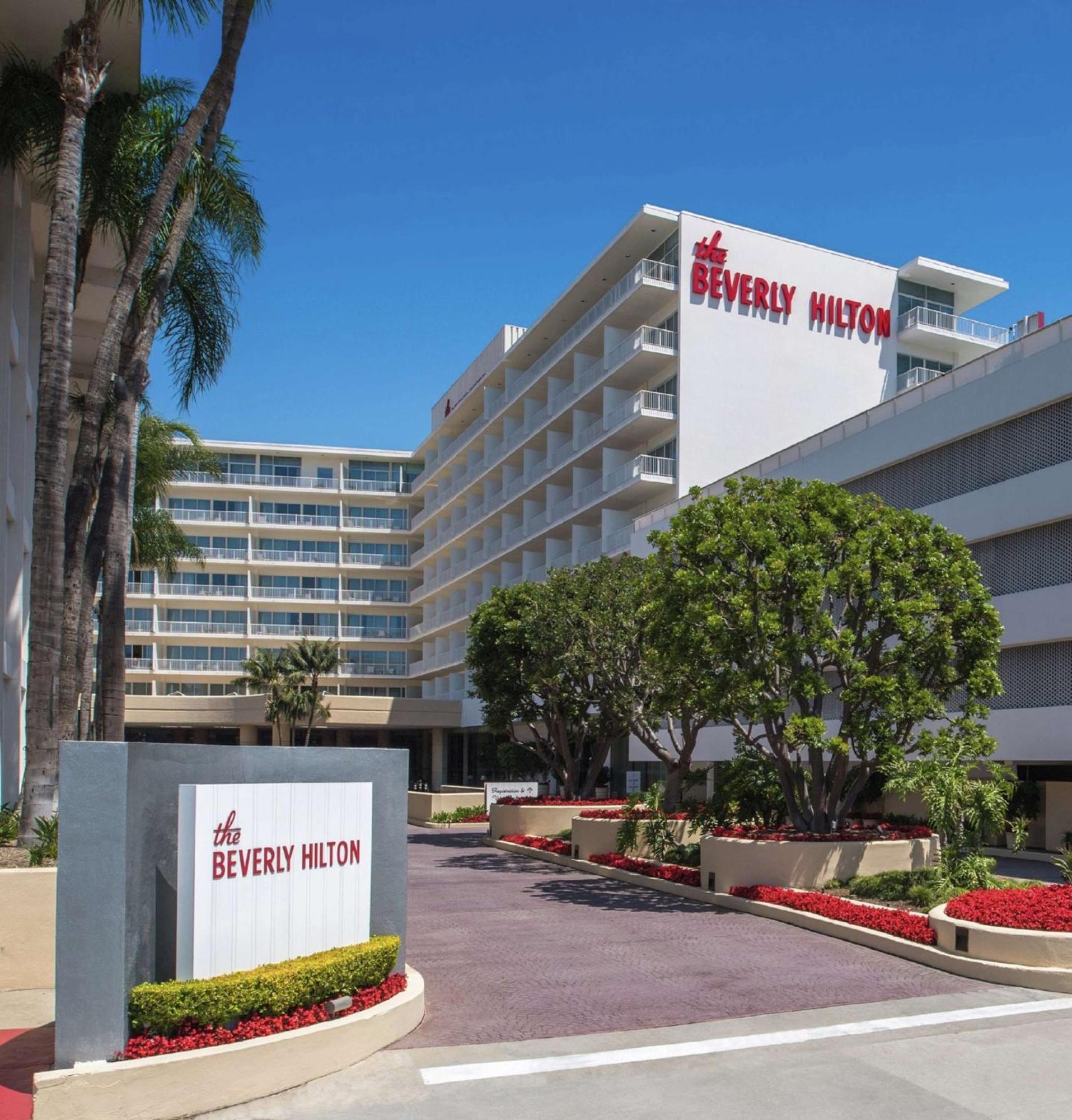 The Beverly Hilton Los Angeles Eksteriør billede